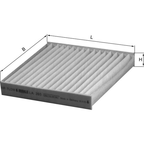 Mahle 395 cabin air - cabin, filter