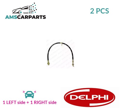 Brake hose line pipe - hose, front
