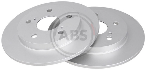 Rear set brake discs - set,