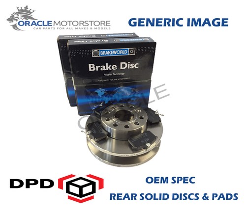 Oem spec rear - oem, discs