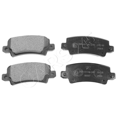 Rear disc brake pad set - brake, blue
