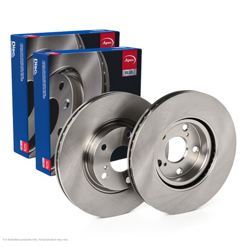 Apec front brake discs - brake,
