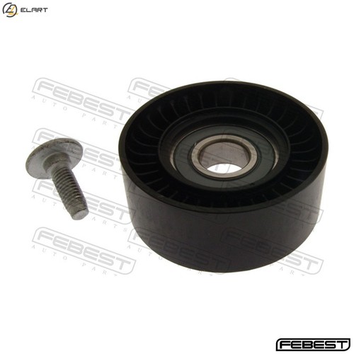 Tensioner pulley vribbed - pulley,