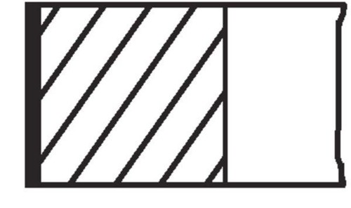 Piston ring kit mahle - kit,
