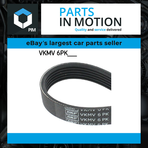 Rib multi drive belt fits - 6,
