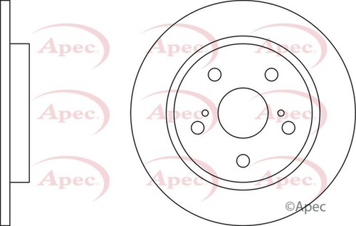 Apec brake disc - apec, single