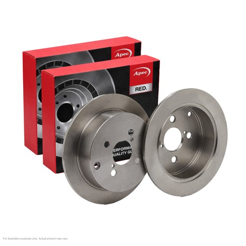 Apec rear brake discs - 2x,