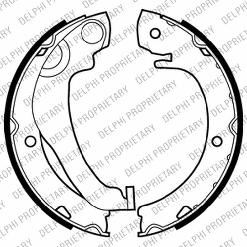 Brake shoe fits toyota - brake,