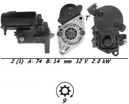 Genuine wai starter motor for - genuine,