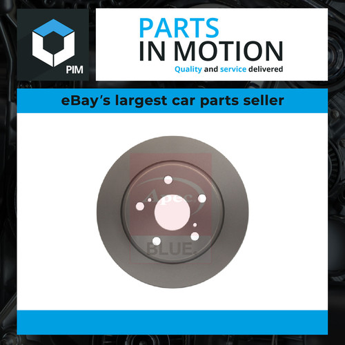 Brake discs pair solid rear - brake,