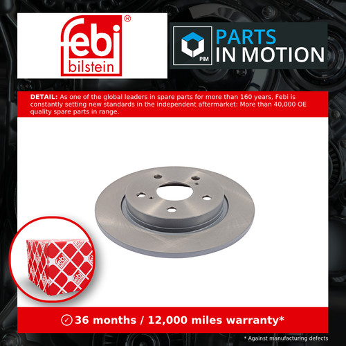 Brake discs pair solid fits - brake,
